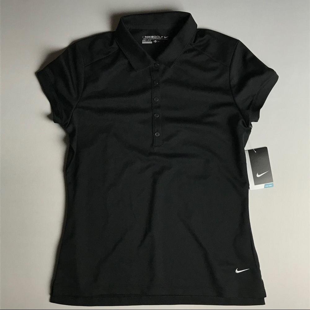 COPY - NEW Nike Golf Ladies Polo Black Medium